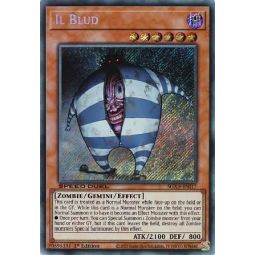 Il Blud (Secret Rare) - SGX3-ENI17 Secret Rare 1st Edition