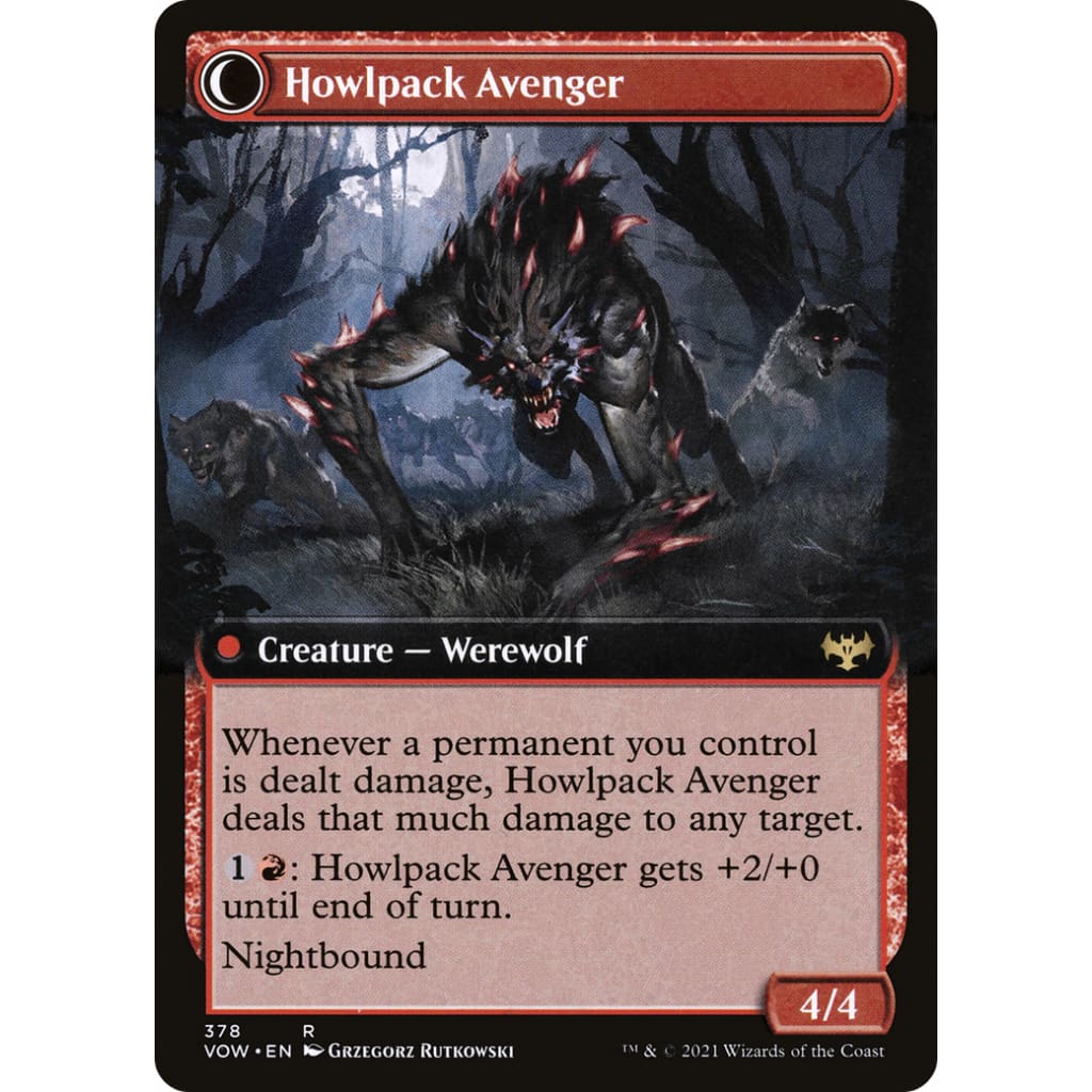 Ill-Tempered Loner // Howlpack Avenger (VOW-378): (Extended