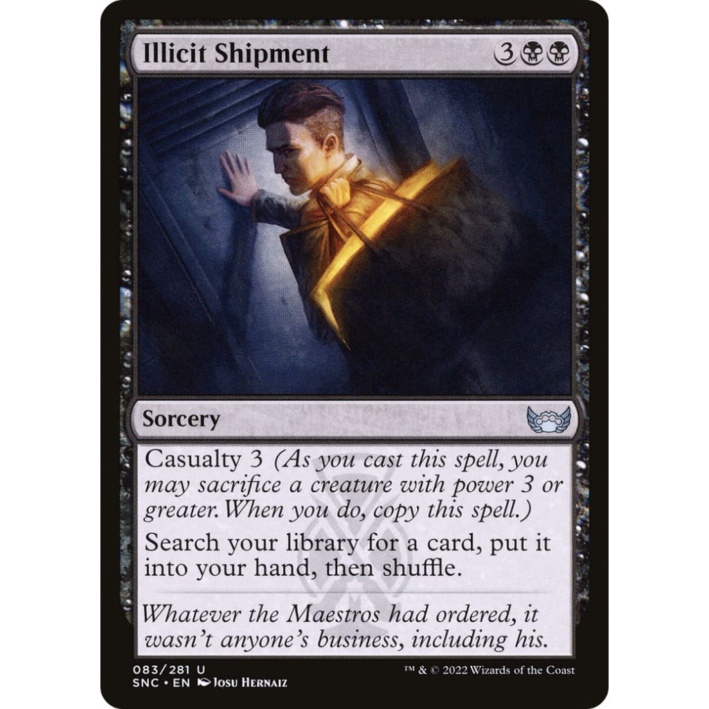 Illicit Shipment (SNC-083) Foil - Single