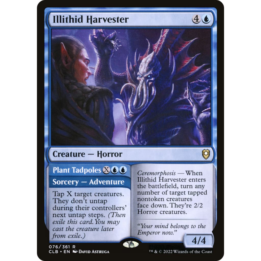 Illithid Harvester // Plant Tadpoles (CLB-076) Foil - Single