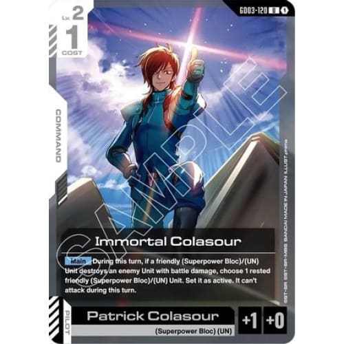 Immortal Colasour (GD03-120) - Steel Requiem - Single
