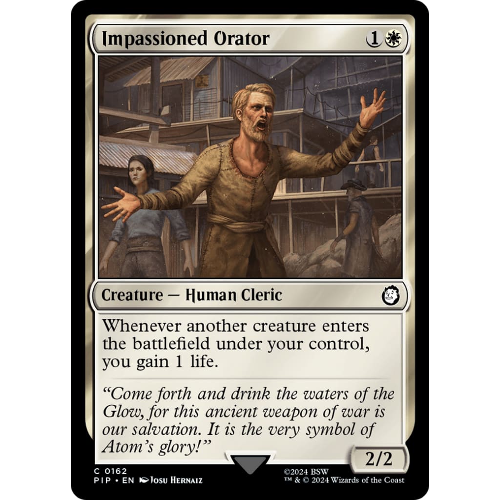 Impassioned Orator (PIP-162) - Single