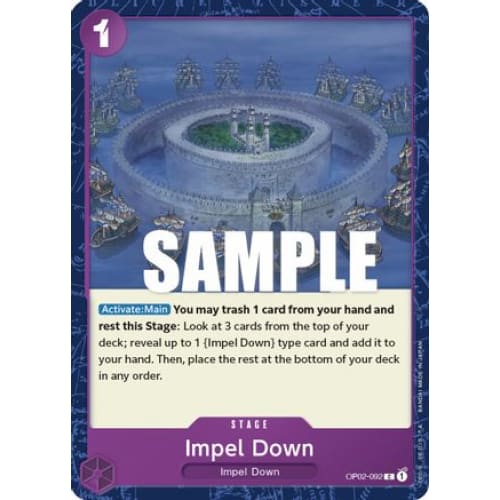 Impel Down OP02-092 C Paramount War - Single
