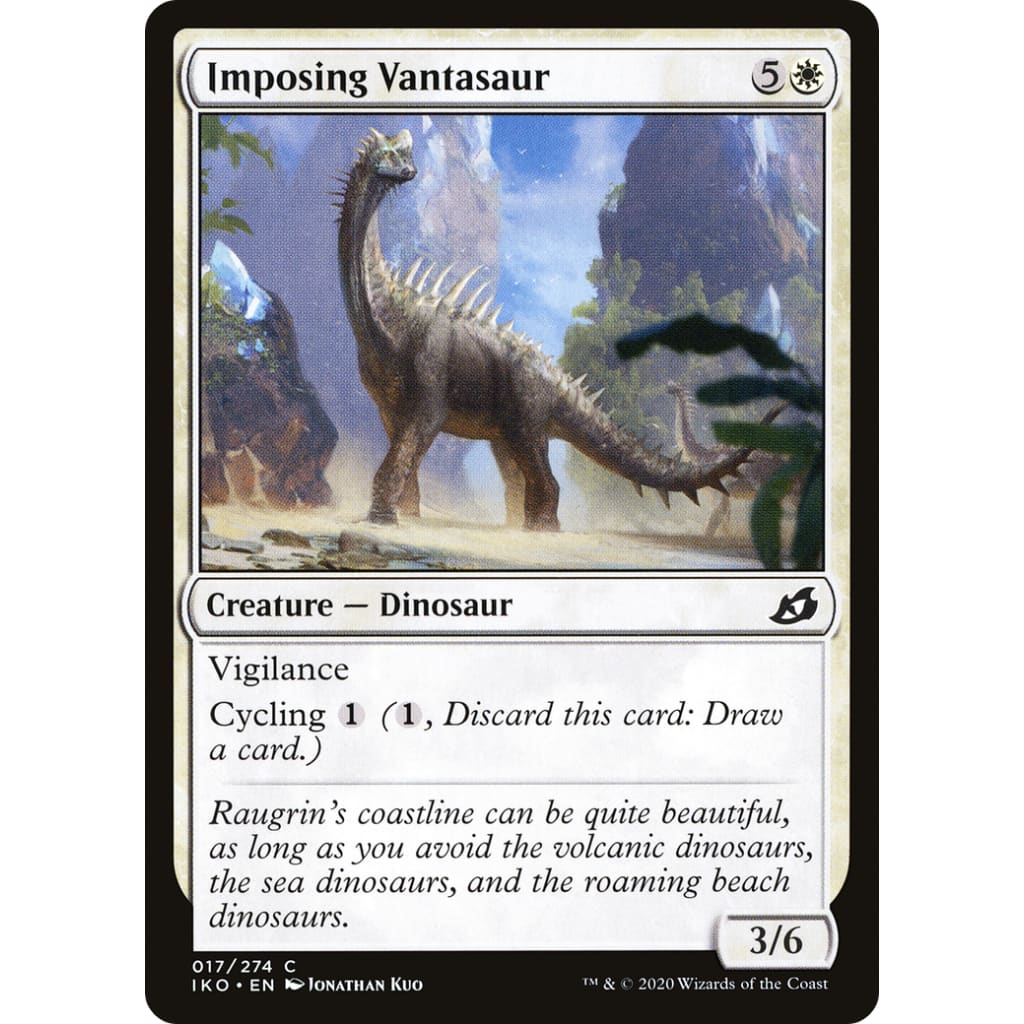 Imposing Vantasaur (IKO-017) Foil - Single