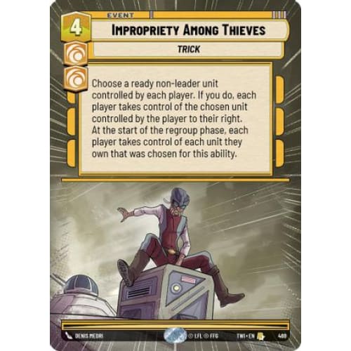 Impropriety Among Thieves (Hyperspace) (469) Foil - Single