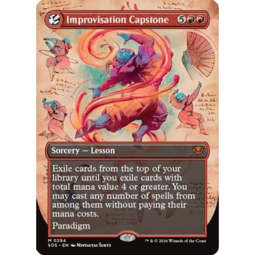 Improvisation Capstone (Borderless) (SOS-294) - Single