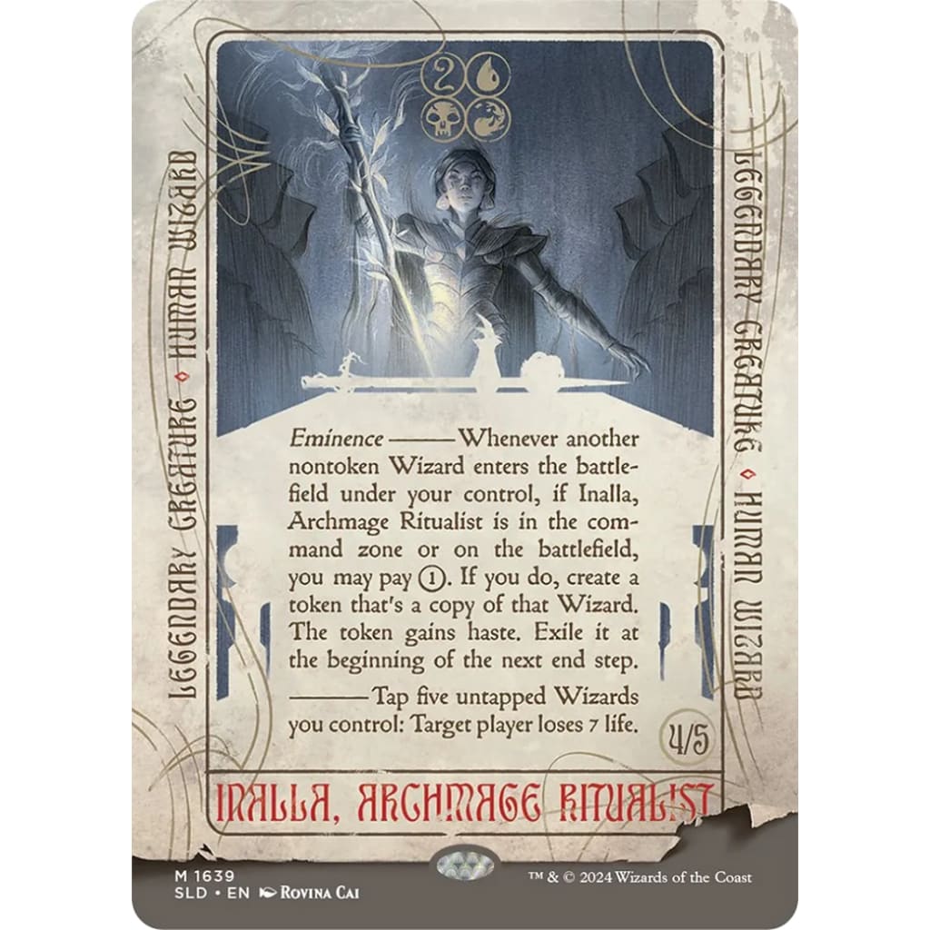 Inalla Archmage Ritualist (SLD-1639) (Borderless) - Single