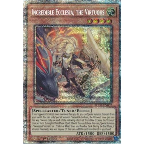 Incredible Ecclesia the Virtuous (Starlight Rare)