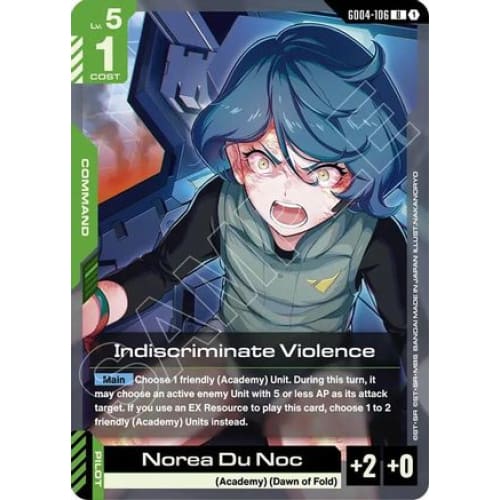 Indiscriminate Violence (GD04-106) - Phantom Aria - Single
