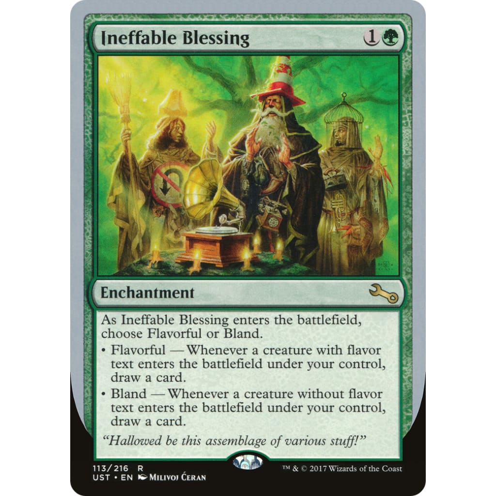Ineffable Blessing (UST-113A) Foil - Single