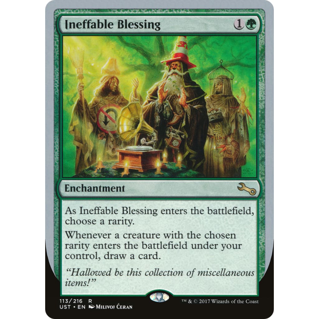Ineffable Blessing (UST-113D) - Single