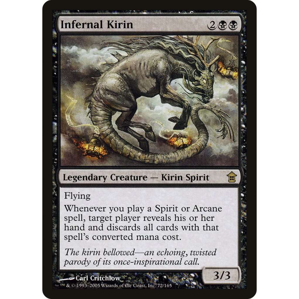 Infernal Kirin (SOK-072) Foil - Single