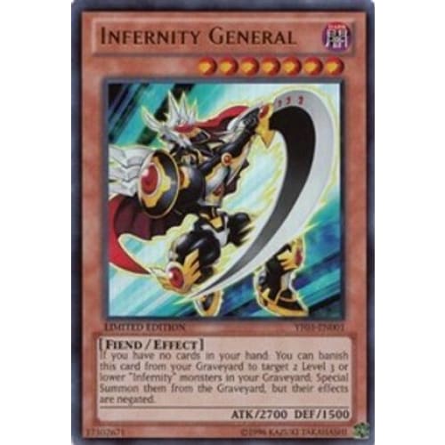 Infernity General (YF03-EN001) Ultra Rare Limited - Single