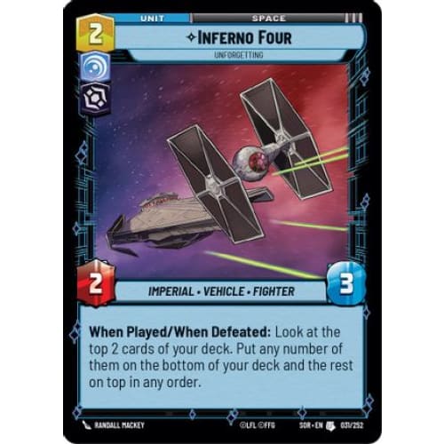 Inferno Four - Unforgetting (031/252) - Spark of Rebellion