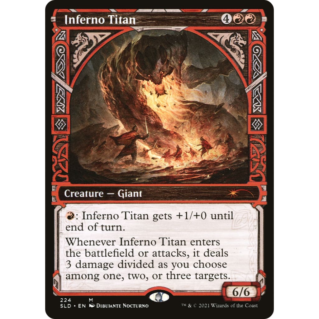 Inferno Titan (SLD-224): (Showcase) - Single