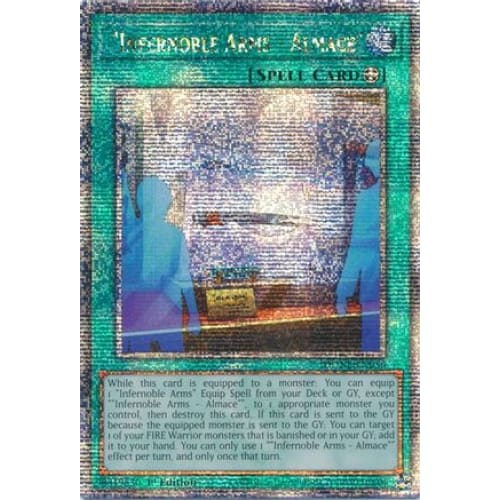 ’Infernoble Arms - Almace’ (Quarter Century Secret Rare)