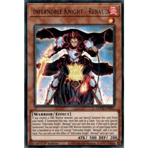 Infernoble Knight - Renaud (TOCH-EN011) Ultra Rare