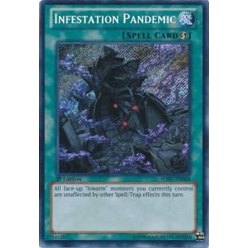 Infestation Pandemic (HA07-EN068) Secret Rare Unlimited