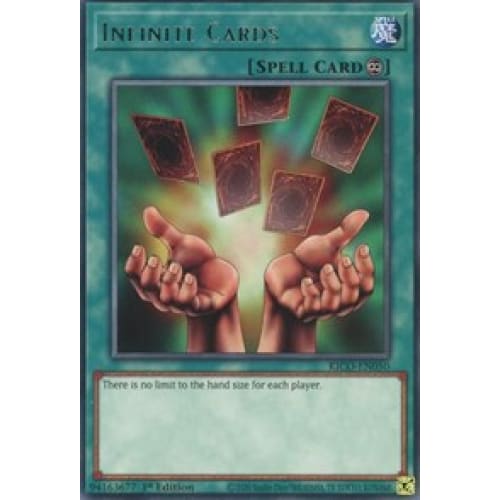 Infinite Cards (KICO-EN050) Rare 1st Edition - Single
