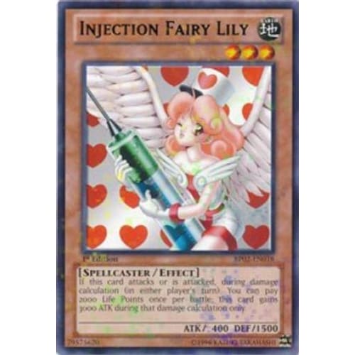 Injection Fairy Lily (Mosaic Rare) (BP02-EN018) Mosaic Rare