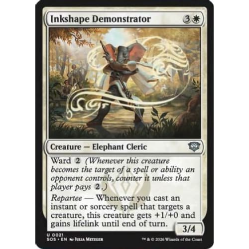 Inkshape Demonstrator (SOS-021) Foil - Single
