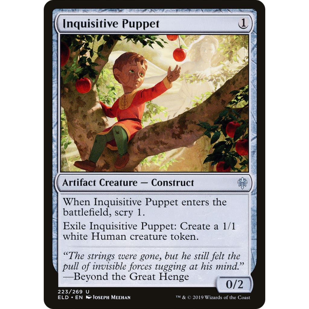 Inquisitive Puppet (ELD-223) Foil - Single