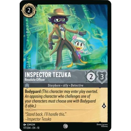 Inspector Tezuka - Resolute Officer (177/204) - Whispers