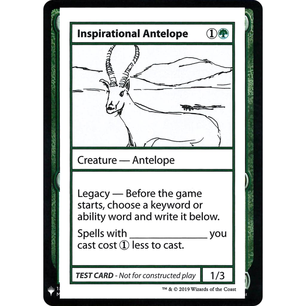 Inspirational Antelope (CMB1-078) - Single