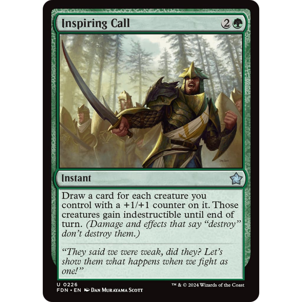 Inspiring Call (FDN-226) - Single