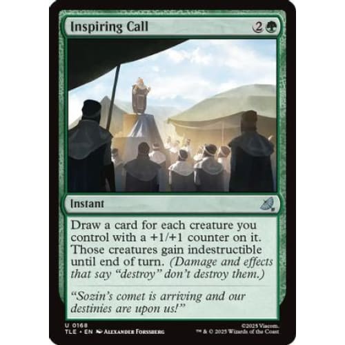 Inspiring Call (TLE-168) Foil - Single