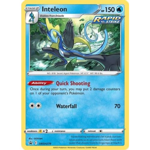 Inteleon (SWSH279) Promo Holofoil - Single
