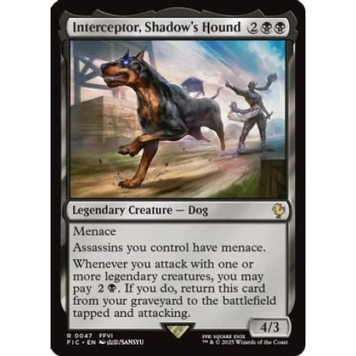 Interceptor Shadow’s Hound (Surge Foil) (FIC-047) Foil