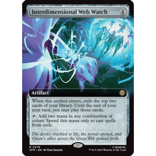 Interdimensional Web Watch (Extended Art) (SPM-278) Foil