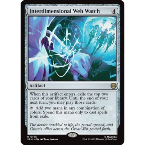 Interdimensional Web Watch (SPM-165) Foil - Single