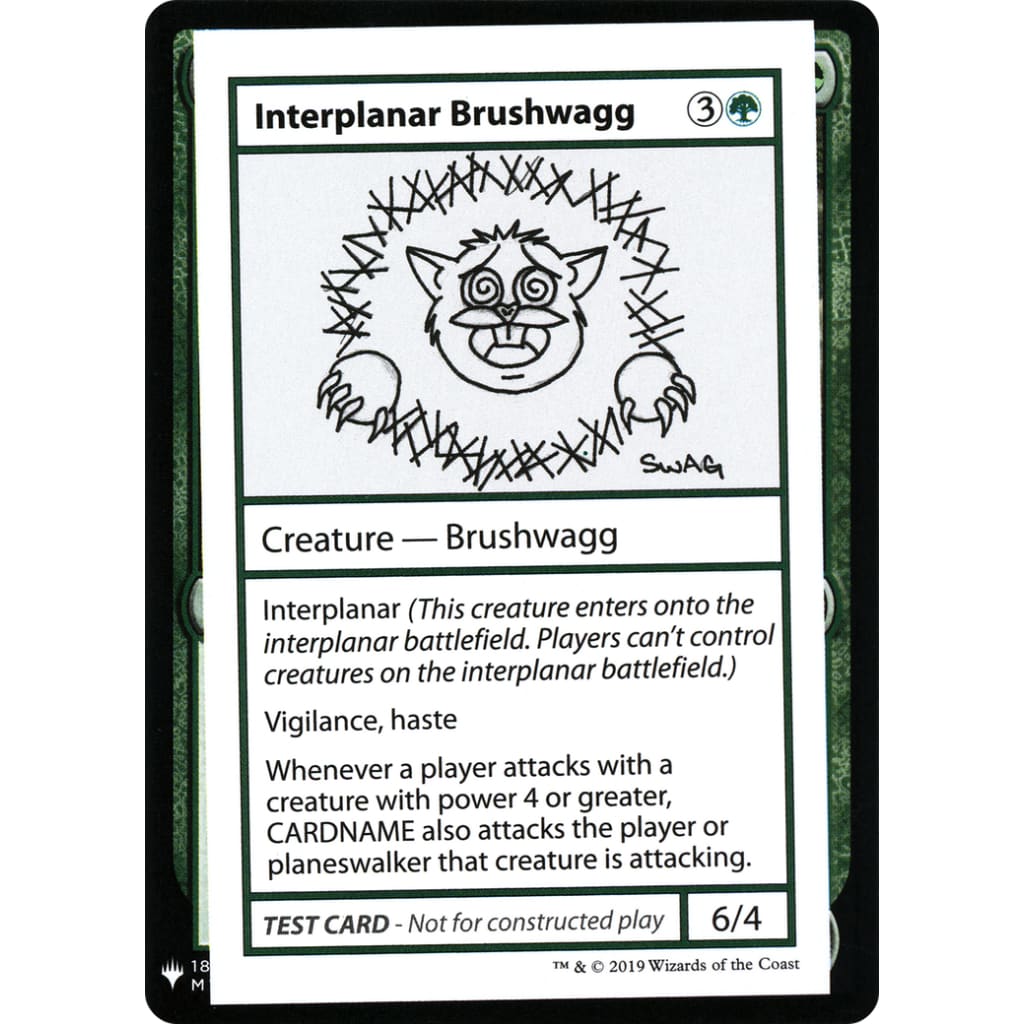 Interplanar Brushwagg (CMB1-079) - Single