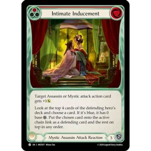 Intimate Inducement (Red) (PART THE MISTVEIL) - Single