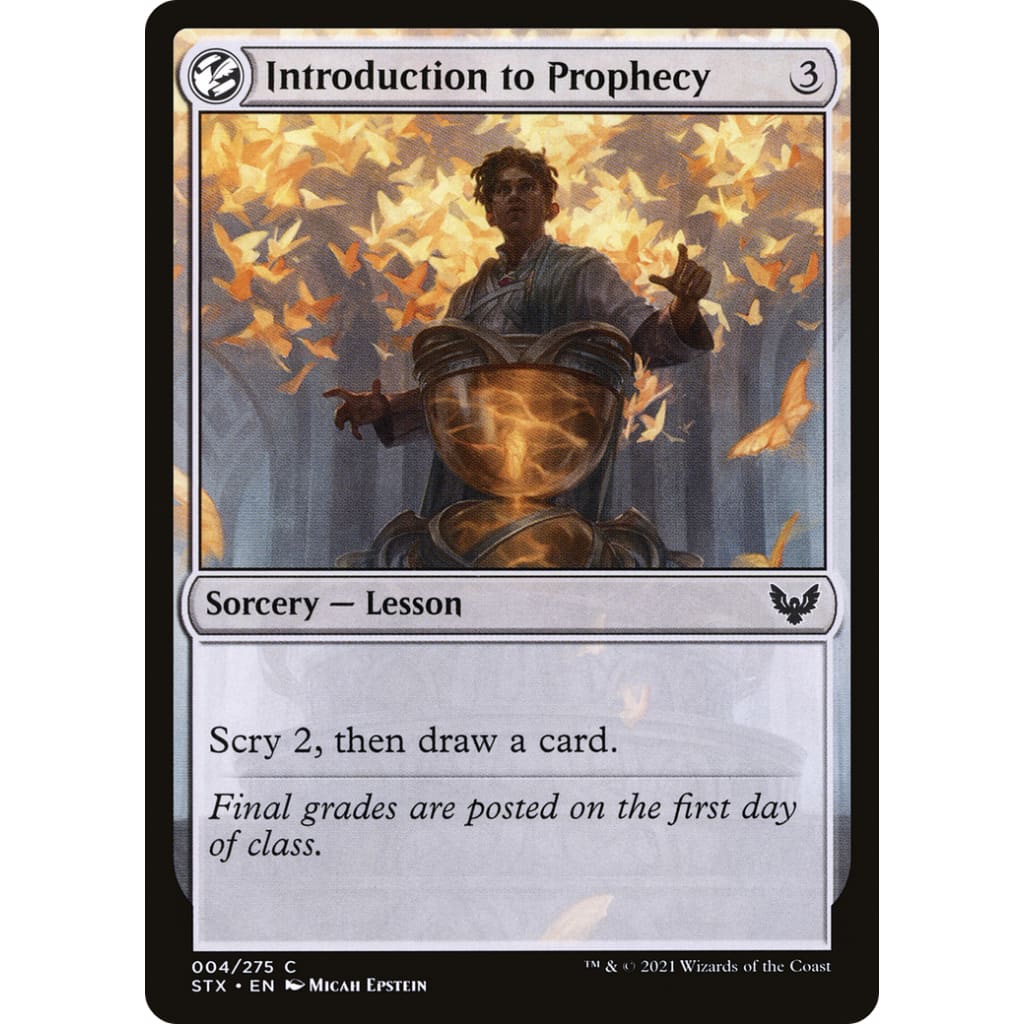 Introduction to Prophecy (STX-004): (lesson) Foil - Single