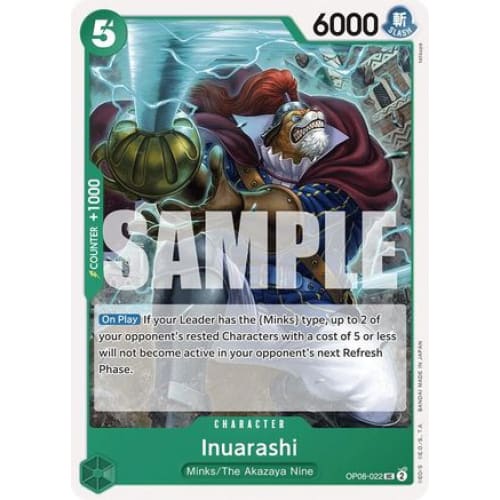 Inuarashi OP08-022 UC Two Legends - Single
