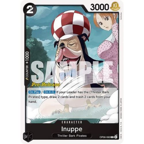 Inuppe OP06-082 C Wings of the Captain Pre-Release Cards