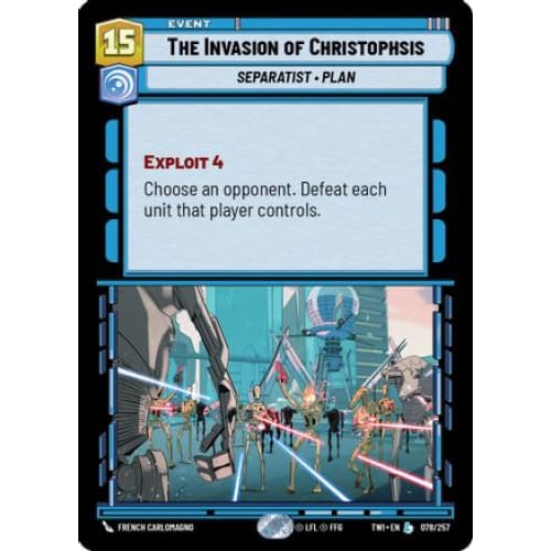 The Invasion of Christophsis (078/257) Foil - Single