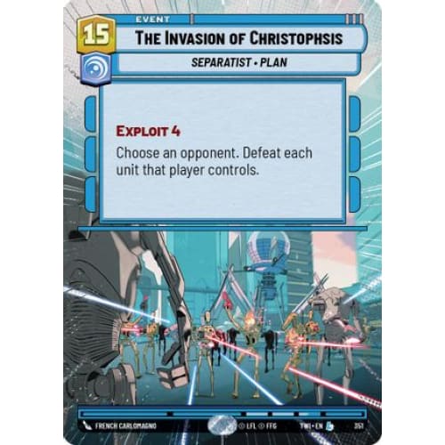 The Invasion of Christophsis (Hyperspace) (351) Foil
