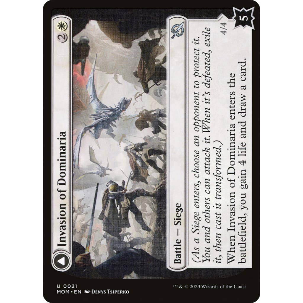 Invasion of Dominaria // Serra Faithkeeper (MOM-021) Foil