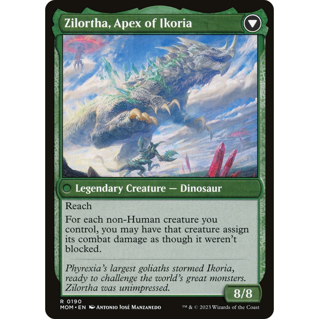 Invasion of Ikoria // Zilortha Apex (MOM-190) Foil - Single