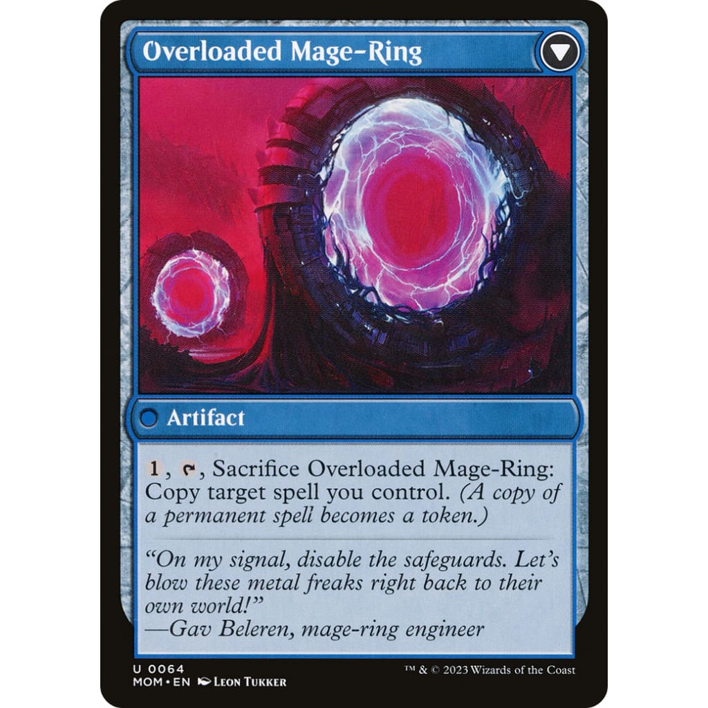 Invasion of Vryn // Overloaded Mage-Ring (MOM-064) - Single