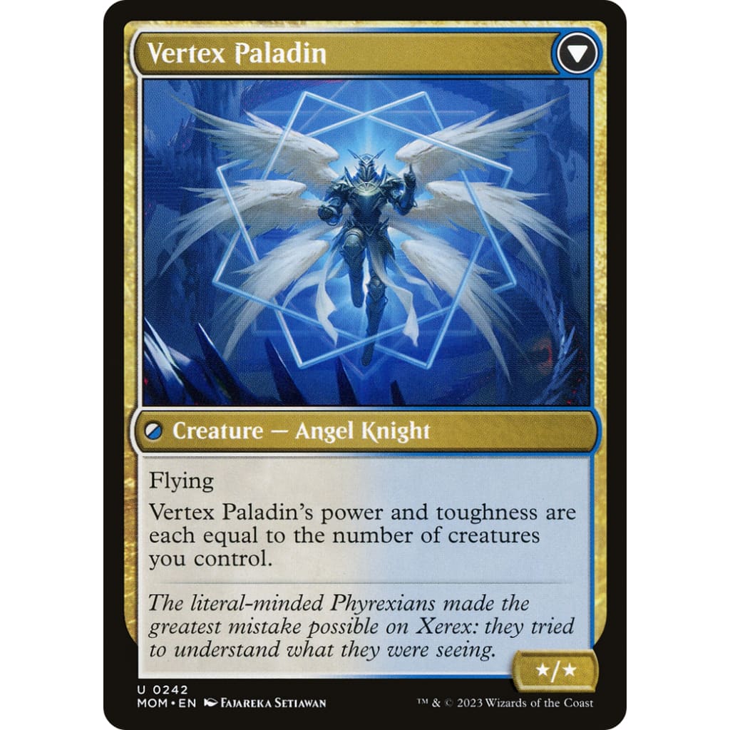 Invasion of Xerex // Vertex Paladin (MOM-242) Foil - Single