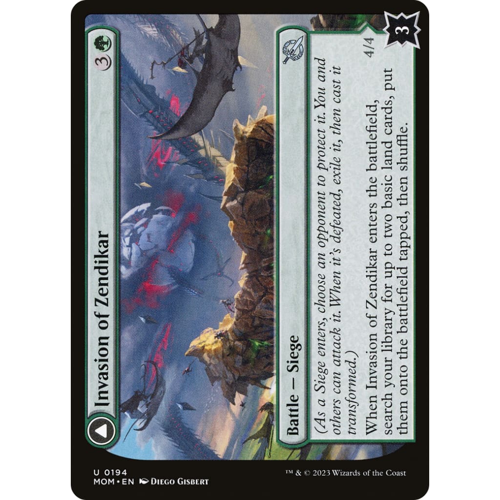 Invasion of Zendikar // Awakened Skyclave (MOM-194) Foil