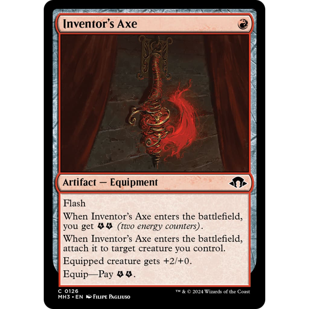 Inventor’s Axe (MH3-126) Foil - Single