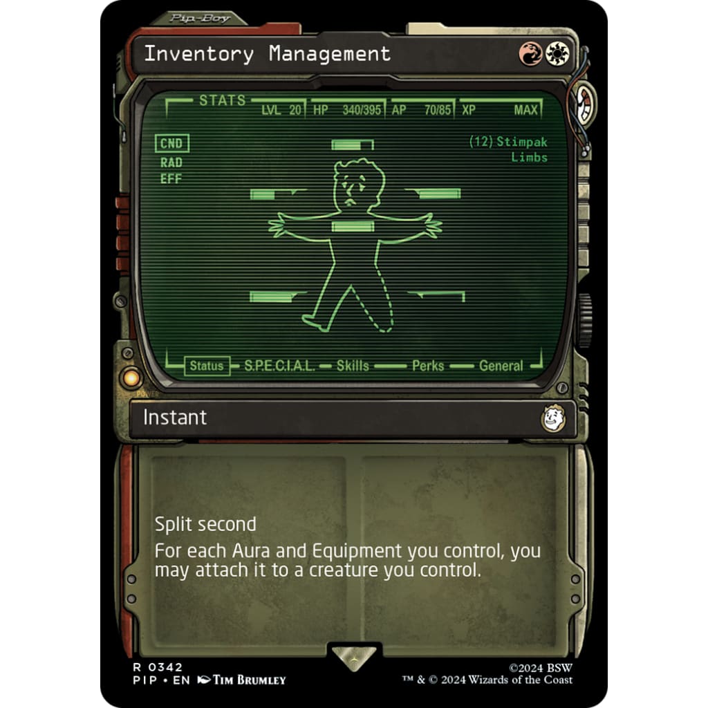 Inventory Management (PIP-342): (Showcase) - Single