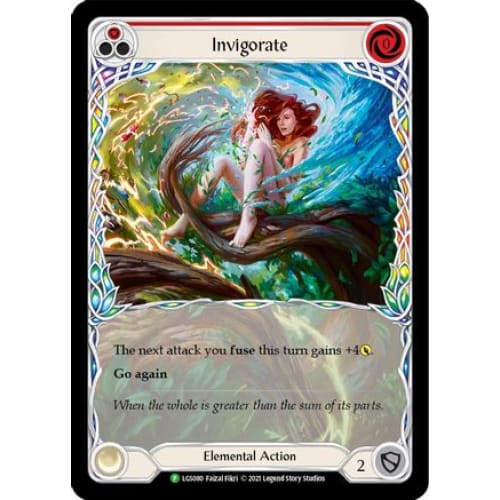 Invigorate (Red) (FLESH AND BLOOD: PROMO CARDS) Rainbow