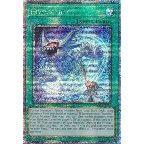 Invocation (Quarter Century Secret Rare) - RA04-EN281